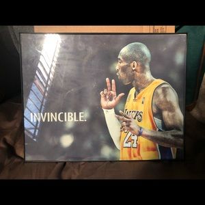 Kobe Bryant Poster (frame included)